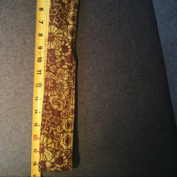 Unique Over-the-Shoulder Green and Brown Print Bag - Picture 10 of 10